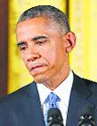 US President Barack Obama answers questions at a news conference in the White House on Wednesday. Reuters
