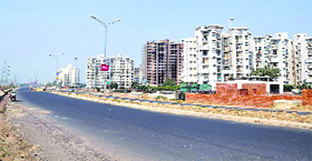 One of the arterial roads recently constructed by HUDA