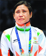 Sarita Devi is finding it tough to cope with life outside the ring.