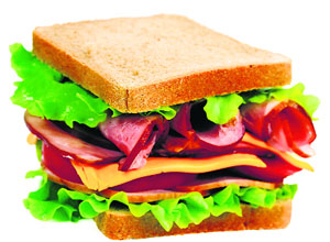 English sandwich