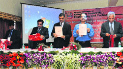 Emerging Trends in Engineering and Technology-2014. held at the Dev Bhoomi Institute in Dehradun on Friday. Tribune photo