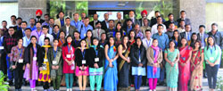 Librarians participate in a workshop on Open Source Integrated Library Management System at University of Petroleum and Energy Studies in Dehradun on Friday. A Tribune photograph
