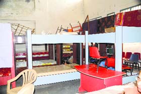 Costly material for students of the residential School Pehal lying unused for want of space in Amritsar