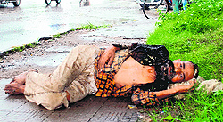 Darshan was found lying near the Singh Dawar at Mansa Devi Complex, Panchkula