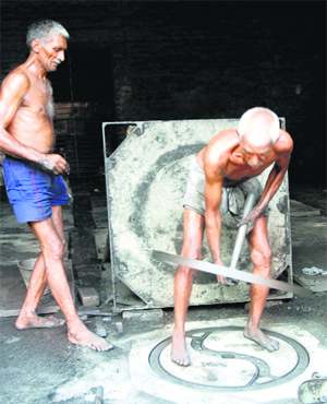 Labour availability is not an issue in India.