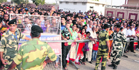 Security has been tightened and tourist inflow restricted after the bomb attack in Pakistan last Sunday.