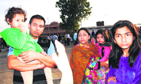 Security has been tightened and tourist inflow restricted after the bomb attack in Pakistan last Sunday.