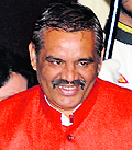 Vijay Sampla at Rashtrapati Bhavan in Delhi