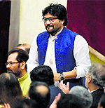 Babul Supriyo in New Delhi