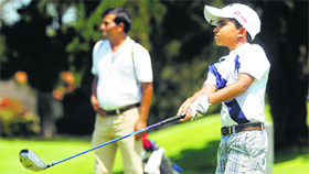 Nine-year-old Shubham  Indias No.1 golfer in his age (D) category  has won 120 tournaments till date.