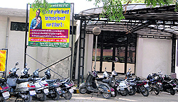 The building of the diagnostic centre on the premises of the Jallianwalla Bagh Memorial Civil Hospital in Amritsar