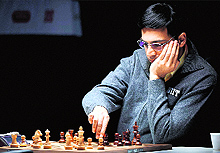 Playing with white pieces in Fridays game, it will be crucial for Anand to go for a win