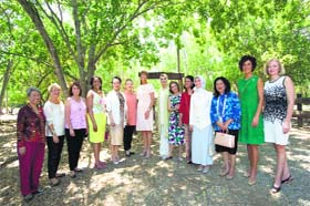 Spouses of the G20 leaders at a koala sanctuary in Brisbane