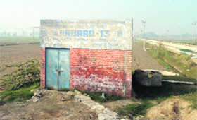 A tube-well installed under Nabard project at Pakki Tibbi village is not functioning.