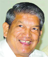 Chief Minister Harish Rawat