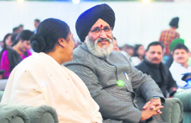 Daljit Singh Cheema, Education Minister, Punjab, attends a function at Sacred Heart Convent School in Ludhiana on Monday.