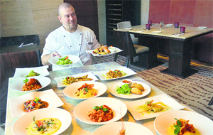 Chef Alessio Banchero put forth a modern Italian menu