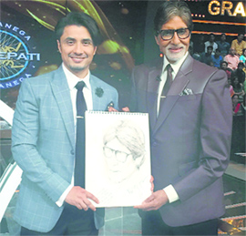 Ali Zafar and Amitabh Bachchan