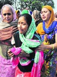 A file photo of Mehrams mother Harinder Kaur