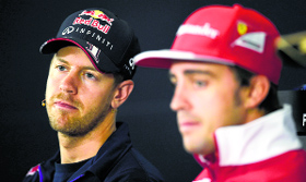 Sebastian Vettel will replace Fernando Alonso in the Ferrari team next season, partnering Kimi Raikkonen.