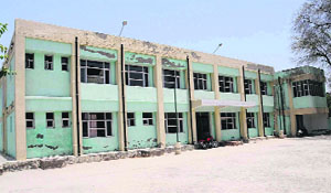 The health centre building at Lal Singh Basti in Bathinda.