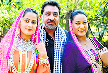 The cast and crew of Saavi  a bonded bride