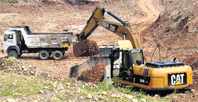 Supply of sand from state-run mine begins in the district.