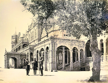 Viceregal Guards at the Front Porches (1890)  Photos courtesy: India Photo Archive Foundation