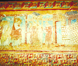 The museum has illuminated stories from the Bible