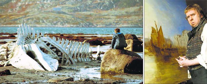Clockwise from top: Andrey Zvyagintsevs Leviathan is contending for the Golden Peacock while Mike Leighs Mr Turner and Olivier Assayas Clouds of Sils Maria are featuring in the Masterstrokes section. Diao Yinans Black Coal Thin Ice had received the Golden Bear in Berlin