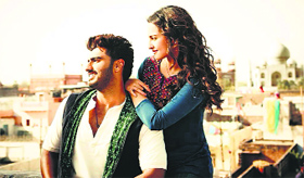 A still from the film Tevar 