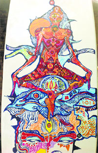 A graffiti by Harshvardhan Kadam