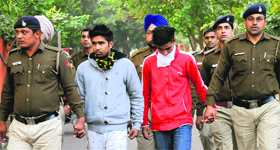 The accused, Narinder and Ajay Kumar, who were arrested on Tuesday.