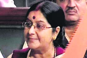 Sushma Swaraj, Union minister