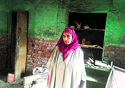 A widow, Gulshan, lost her son in the floods, and their house. The winter is another test in the long ordeal that awaits her