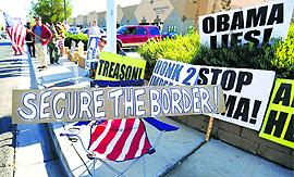 All is not hunky-dory, President Obama is facing opposition over his immigration initiative