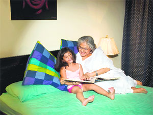 Grandparents usually have a tendency to pamper the child